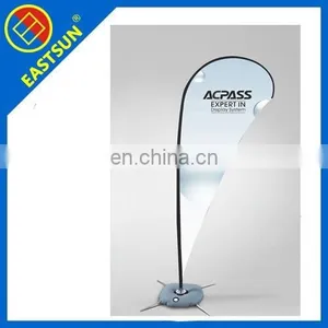 Newest Outdoor Advertasing Mental Stand Beach Flags Wholesale thumbnail-1