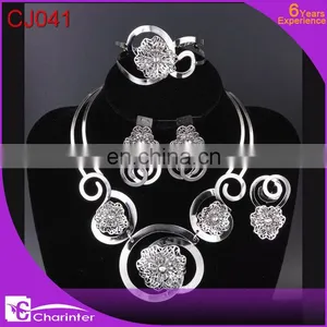 Free Shipping Big Fashion Jewelry Set/dubai Gold Jewelry Set / Rani Haar Jewelry Set thumbnail-2