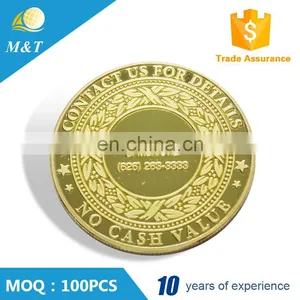 Custom Made Engrave Gold Coin thumbnail-2