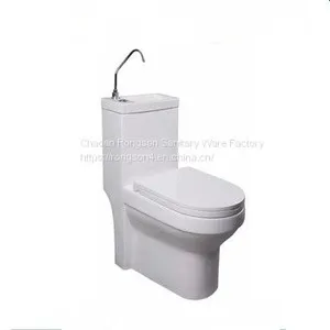 2019 Good Sale Ceramic One Piece Toilet With Integrated Basin Sink thumbnail-1