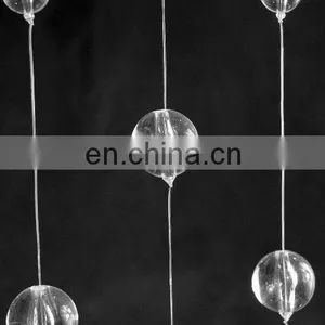 Clear Acrylic Floating Bubble Curtain thumbnail-1
