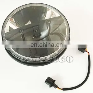Made in Guangzhou IP68 IP6K9K 30w Round 7 Inch LED Headlamp With High Beam Low Beam for Jeep Wrangler for Land Rover Defender thumbnail-2