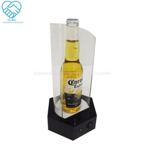 Retail Advertising Recyclable Cardboard Corrugated Paper Wine Display Rack thumbnail-2