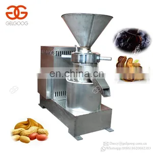Vertical Almond Tamarind Paste Chickpea Hummus Peanut Butter Colloid Mill Making Machine thumbnail-1