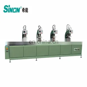 Sinon Brand Four Corner Normal UPVC Door Window Making Machine thumbnail-2
