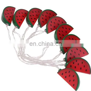 Cool And Refreshing Summer 2AA Battery Box Operated 10 LED Watermelon Fairy String Light For Wedding Party Home Decoration thumbnail-6