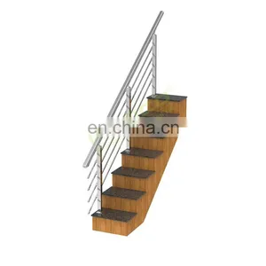 New Product Pipe Balustrade Railing Stainless Steel Handrail Design Stair Railing thumbnail-7