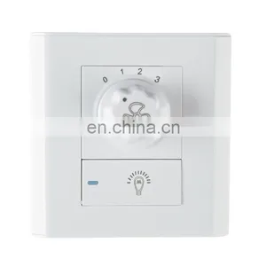 AC220V Fans Chandelier Wall Switch Fan Speed Controller Ceiling Fan Light Switch thumbnail-1