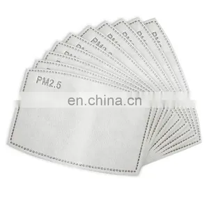 Child High Quality Replaceable 5 Layer Pm2.5 Anti Virus Bacteria Filter Anti Dust Activated Carbon Filters For Face Mask thumbnail-5
