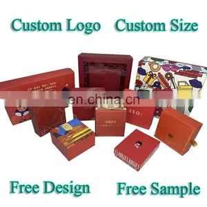 Wholesale Custom Printed Handmade Luxury Rigid Paper Cardboard Green Simple Empty Magnetic Closure Paper Gift Box thumbnail-5