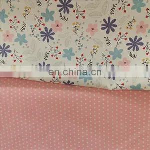 Girls Pajamas Bed Curtain Fabric Korean Version of Sweat Steam Clothing Pure Cotton Fabric Small Broken Cotton Printed Fabric thumbnail-1