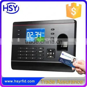 HSY-F308 Office Door Access Control Keyless Entry System Biometric Fingerprint Time Attendance With Linux System thumbnail-1