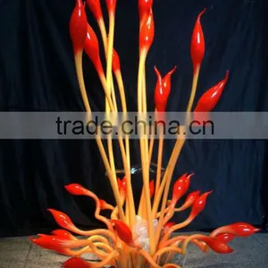 Handmade Murano Glass Lotus for Pond Decor thumbnail-6