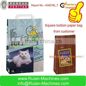 Paper Shopping Bag Making Machine With Flat Type Handles Inline thumbnail-6