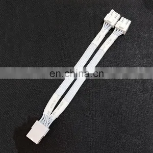 Hot Sale White Sleeved Pcie Splitter 8 Pin Female to Dual 8pin Male GPU VGA Power Cable Express Adapter Power Cabl thumbnail-1