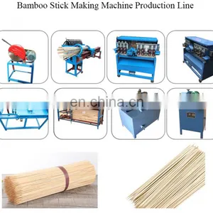 Automatic Tooth Pick Bbq Sticks Maker Wooden Kebab Meat Skewer Bamboo Toothpick Making Machine thumbnail-4
