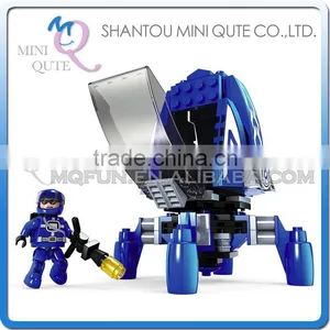 Mini Qute Outer Space Robot Machine Aircraft Super Hero Action Figure Plastic Models Building Block Educational Toy NO.25371 thumbnail-1