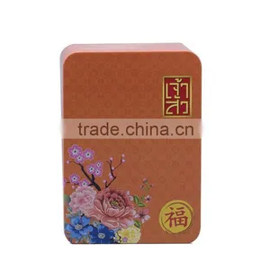 Square Cholocate Tin Case Packaging Metal Can Candy Box thumbnail-2