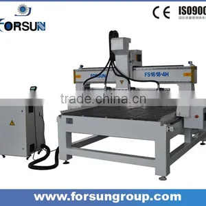 China Suppliers 4 Head Woodworking Cnc Router for Wood Door, Guitar, Furniture/ Wood Cutting Cnc Machine for Sale thumbnail-4