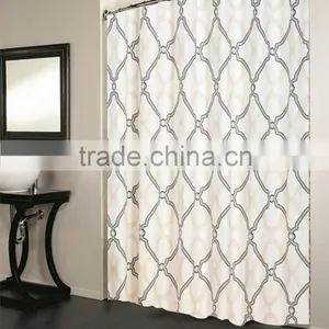 1PC COTTON PRINTED SHOWER CURTAIN 180*180CM thumbnail-5