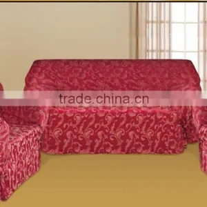 PROTECTIVE SOFA COVER, LUXURY JACQUARD SOFA SLIPCOVER, STRETCH SOFA COVER thumbnail-1