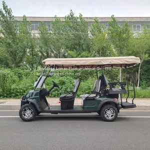 6 Seats Cheap Electric Golf Cart for Sale With CE Certificate , 6 Seater Electric Golf Cart thumbnail-4