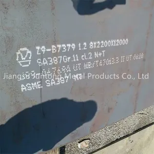 Spot ASME SA387Gr5 Cl2 Steel Plate, SA387Gr11 Cl2 Container Plate, SA387Gr5, P11 Boiler Plate thumbnail-1