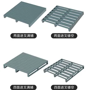 1200X1000 mm Powder Coating Storage Logistic Metal Steel Pallet for Transportation thumbnail-2