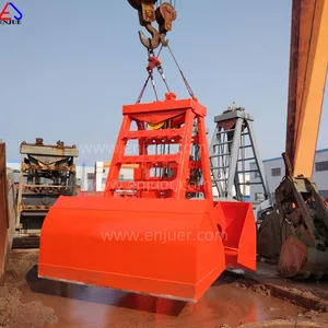12cbm 24ton Single Line Wireless Radio Remote Control Clamshell Grab Bucket With BV CCS ABS RS DNV Certificate thumbnail-2
