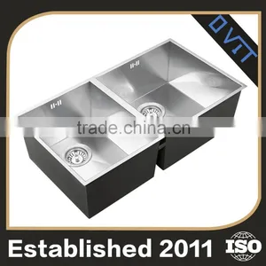 Quality Guaranteed Double Bowl Kitchen Under Stainless Steel Sink Water Filter System thumbnail-1
