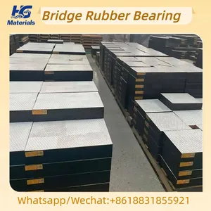 Laminated Rubber Bearing for Bridge / Bridge Elastomeric Laminated Rubber Bearing Pad thumbnail-2