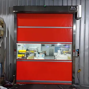 Fast Rolling Door | Industrial Warehouse | Infrared Sensor & Auto Operation thumbnail-3