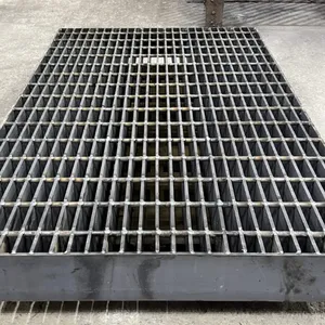 Light Steel Structure Platform With Grating, Handrails, and Anti-Slip Treads thumbnail-1