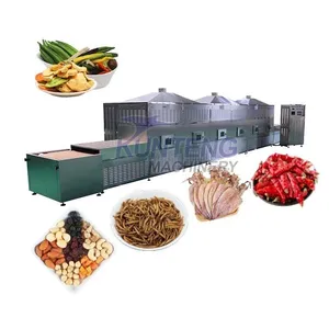 Industrial Pistachio Macadamia Nut Microwave Dryer Black Soldier Fly Microwave Drying Equipment EPC thumbnail-1