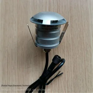 pn Power Led Double-sided Illuminated In-ground Lights Pndm-3w-q Turtle-back Lights thumbnail-5