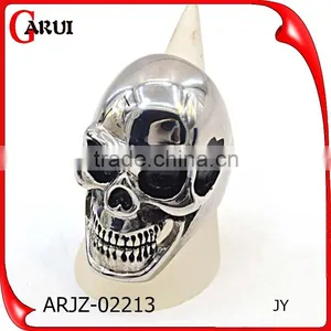 New Design Stainless Steel Jewelry Manufacturer China Skull Rings Supplier's Choice thumbnail-1