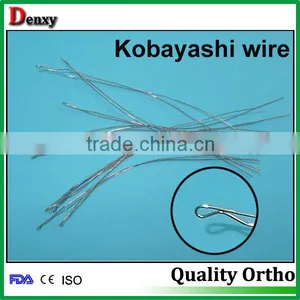 Promotion Price Orthodontic Supplier Long Kobayashi Ligature Wires thumbnail-1