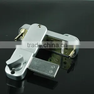 OSPON Mechanical Keyless Entry Glass Door Lock Stain Chrome OS25A thumbnail-4
