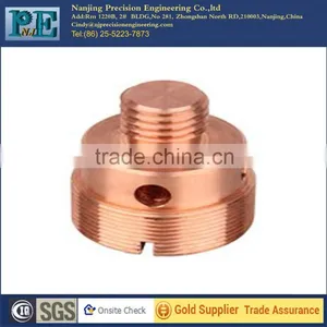 Custom Machining Brass Plug,cnc Turning Brass Motorcycle Spare Parts Quality Choice thumbnail-1