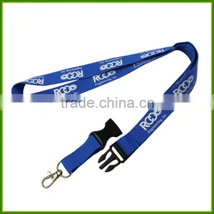Provide Free Samples Custom Polyester Lanyard Printed Exhibition Brand Lanyards Badge Lanyards thumbnail-2
