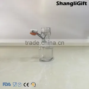 Mini Glass Bottle Swing Top Sealing Lids For Soy Sauce 2oz thumbnail-2