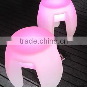 New PE Plastic Stool With LED Lights and Remote Control YXF-4340 thumbnail-4