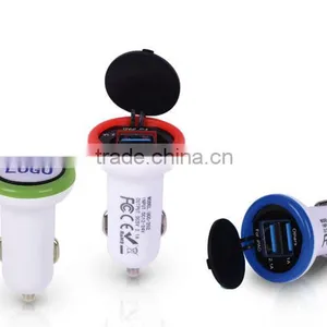 Universal High Quality Usb Car Charger for Mobile Phone FCC-202 thumbnail-5
