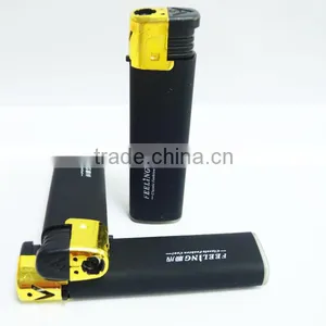 Rubber Appearence Windproof Cigarette Lighter ,electron Jet Stream Lighter thumbnail-2