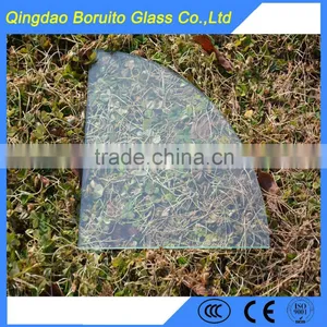 8mm Tempered Bathroom Corner Shelf Glass thumbnail-4
