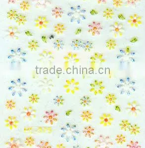 Cartoon Flower Finger Nail Sticker thumbnail-1