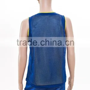 New Design College Team 100 Polyester Mesh Womens Basketball Uniform Design thumbnail-2