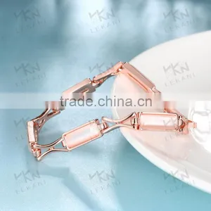 Hot European Custom Handmade 18K Gold Plated Charm Bracelet thumbnail-5