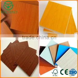 Melamine MDF/particle Board/chipboard Laminated Coated Mdf Board for Furniture thumbnail-2