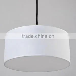 Dia 800 Round Fabric Chandelier With Black Metal thumbnail-1